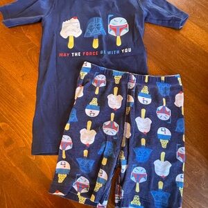 Hanna AndersonStar Wars Ice cream Kids Cotton Pajamas - Blue